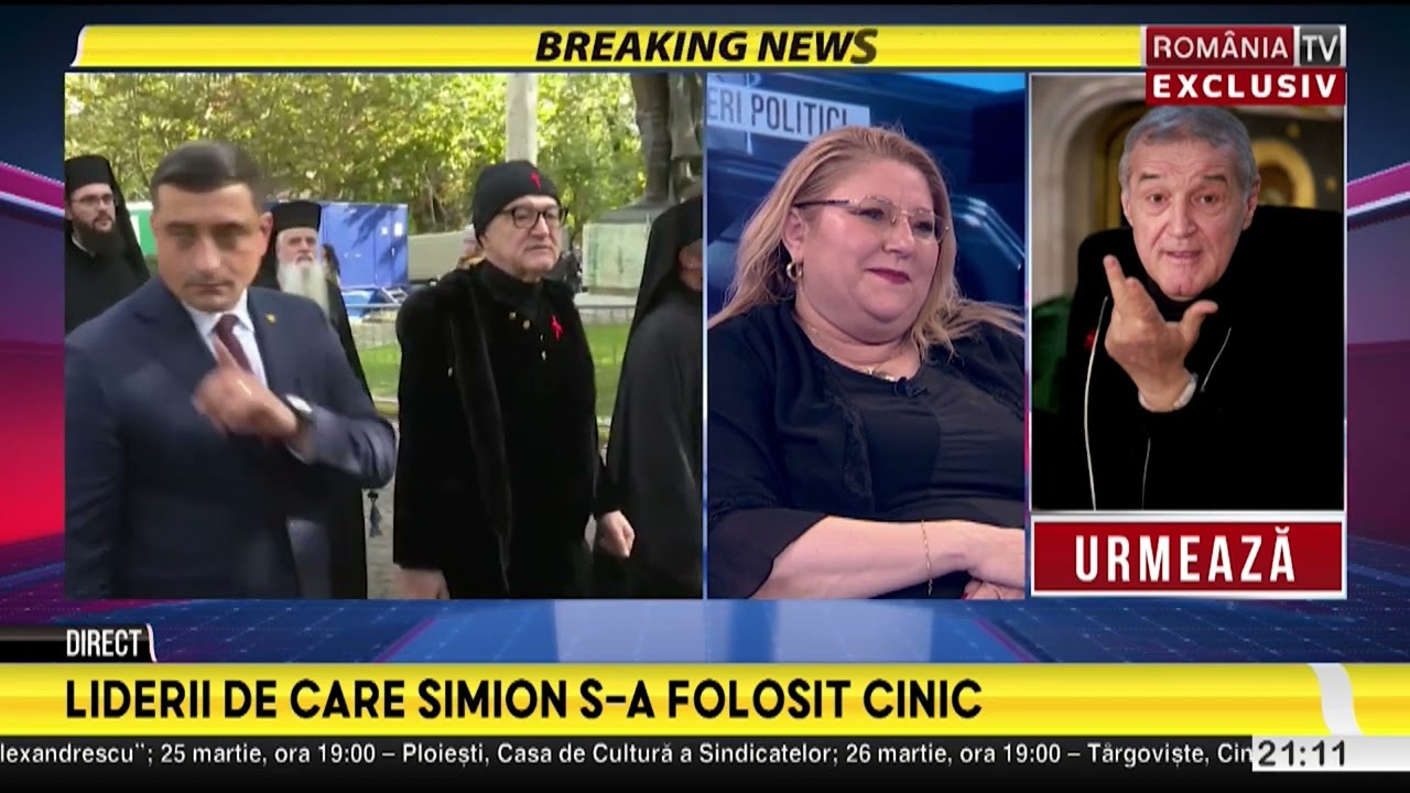 CUTIA NEAGRĂ 21 03 2025, cu Silviu Mănăstire: Confruntarea istorică Şoşoacă-Simion-Becali