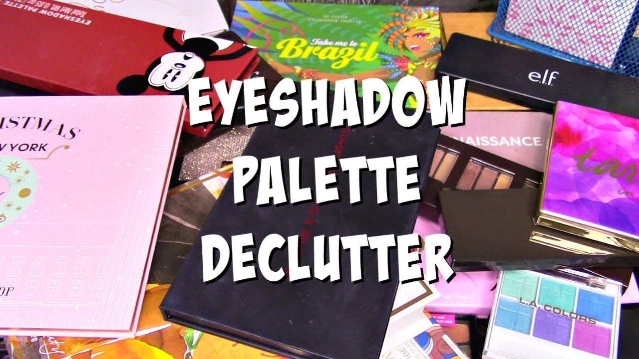 Cruelty Free Declutter | Eyeshadow Palettes