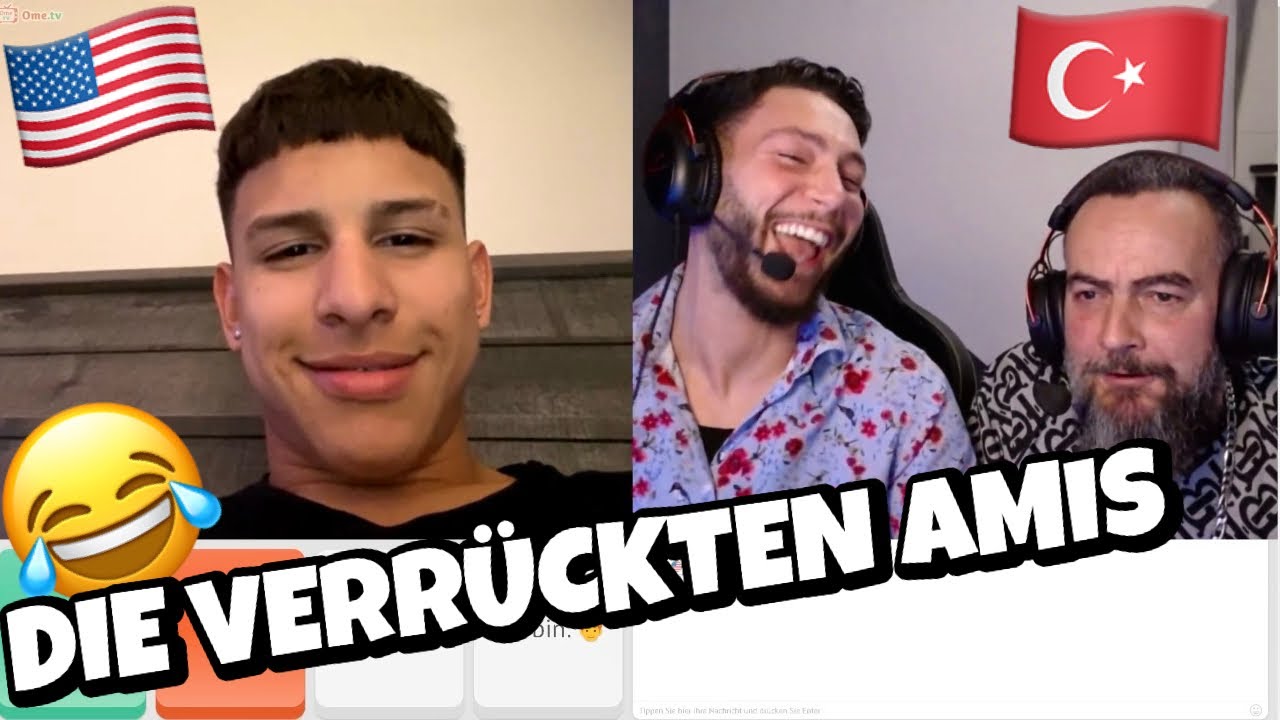 TURKISH FATHER meets CRAZY AMERICANS on OME.TV!!😂🇺🇸
