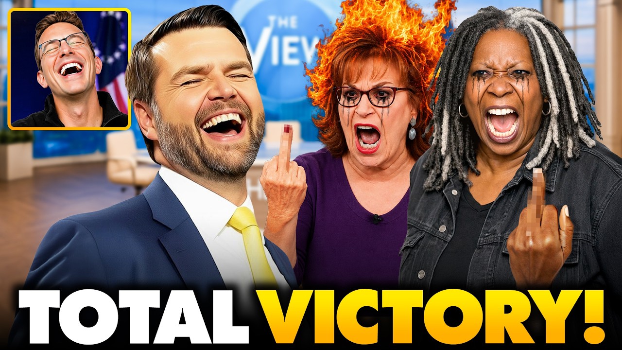 JD Vance STORMS On-Set At &lsquo;The View&rsquo; as Audience ROARS! Whoopi Has PANIC Attack as JD Crushes Libs&hellip;🤣