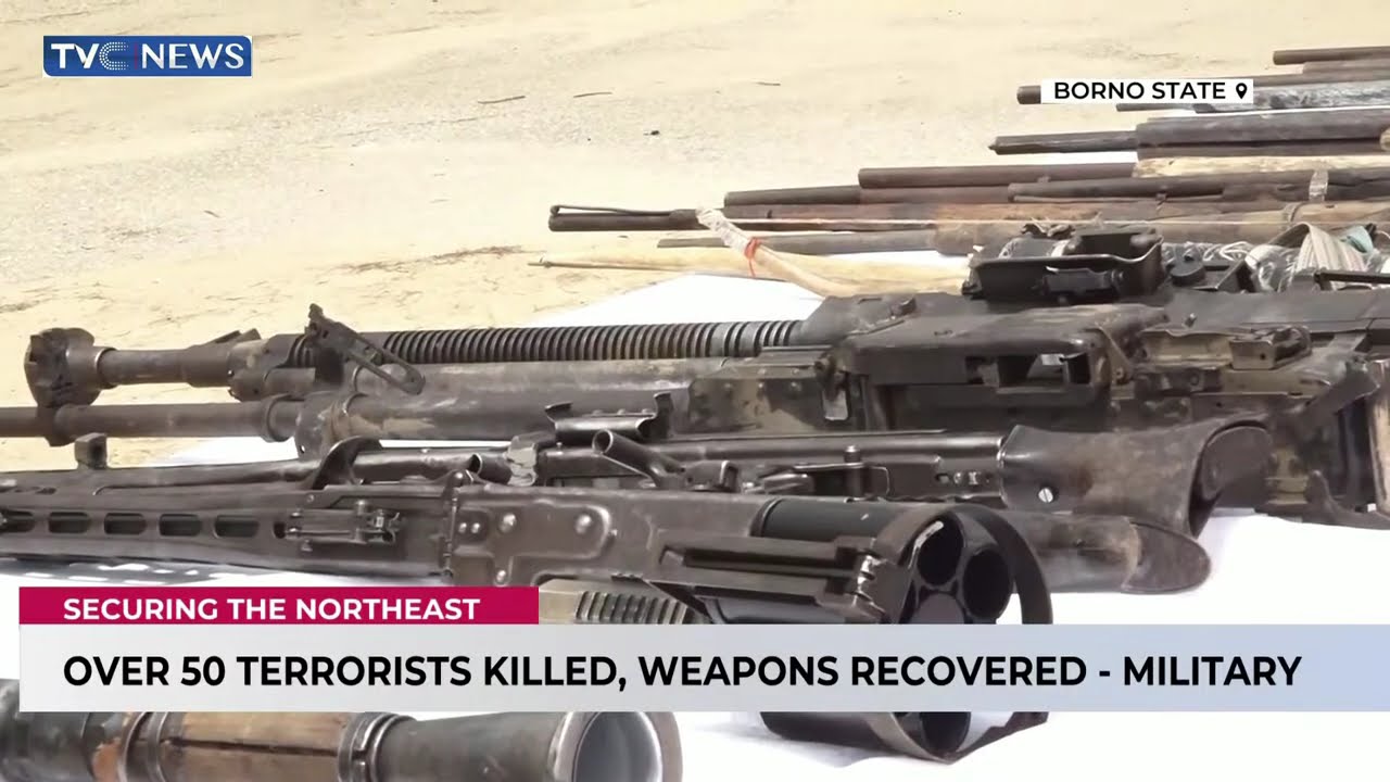 Over 50 Terrorists Killed, Weapons Recovered &ndash; Military