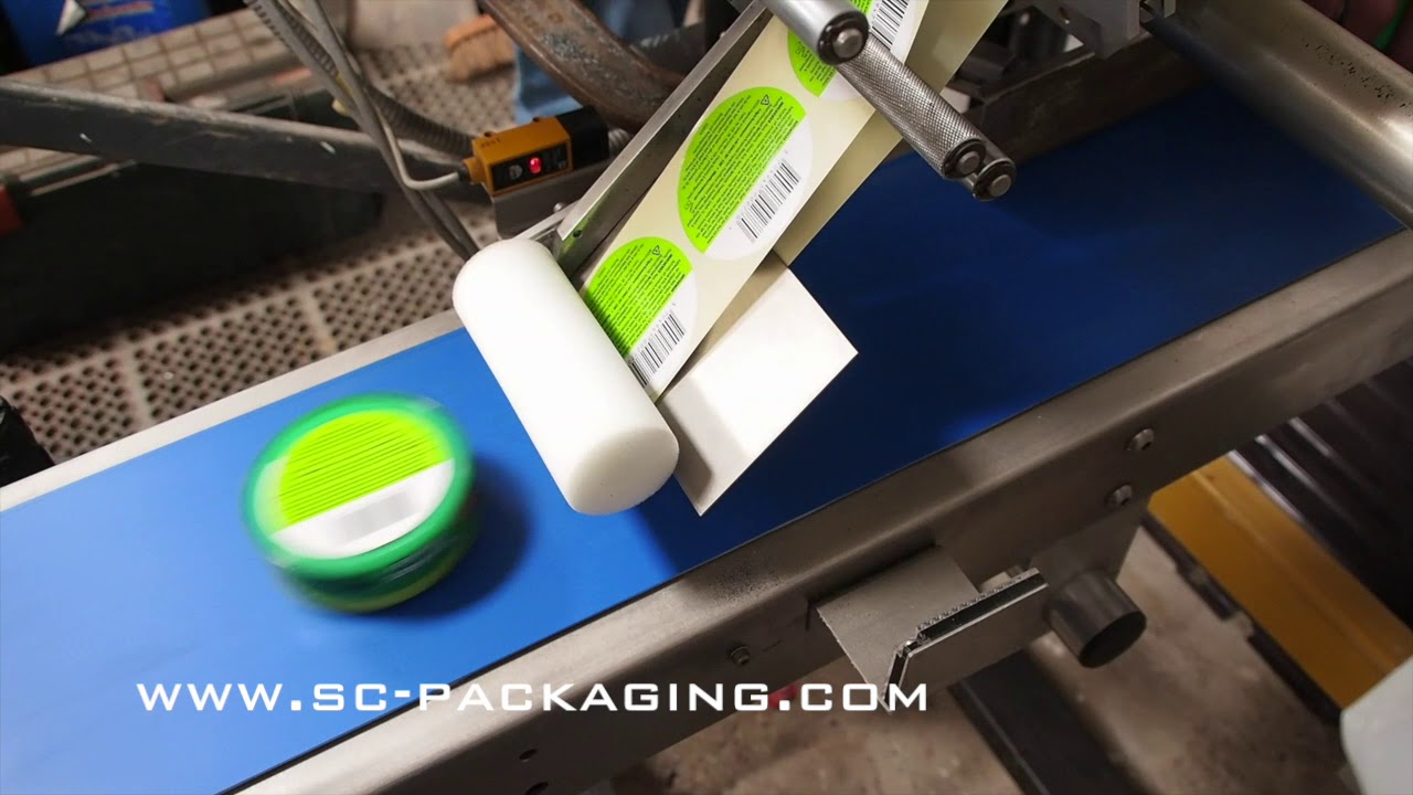 Atwell Top Labelling Machine Demo