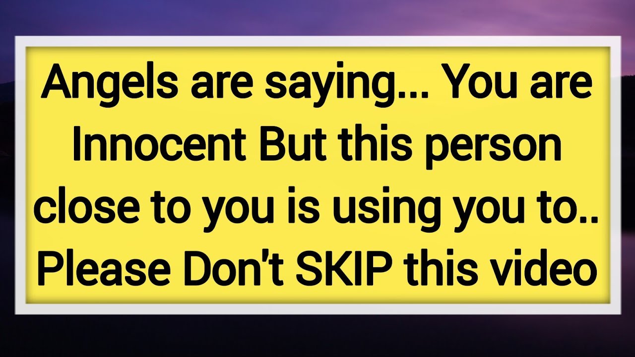 11:11 💌Angels are saying, This Person is using you to... @GodsMercy1111 #godmessage #godhelps