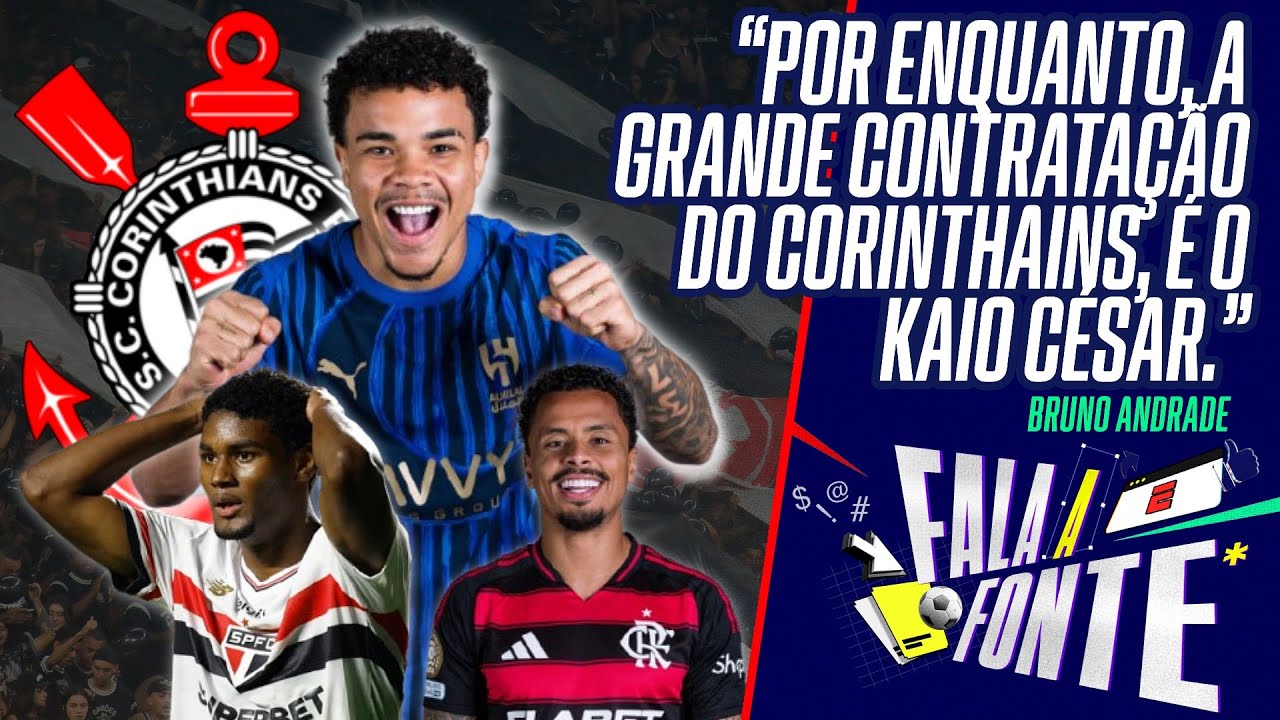 CORINTHIANS NO MERCADO: KAIO C&Eacute;SAR &Eacute; O NOVO REFOR&Ccedil;O! SITUA&Ccedil;&Atilde;O DE ALLAN, 'OLHO' EM EX-S&Atilde;O PAULO?