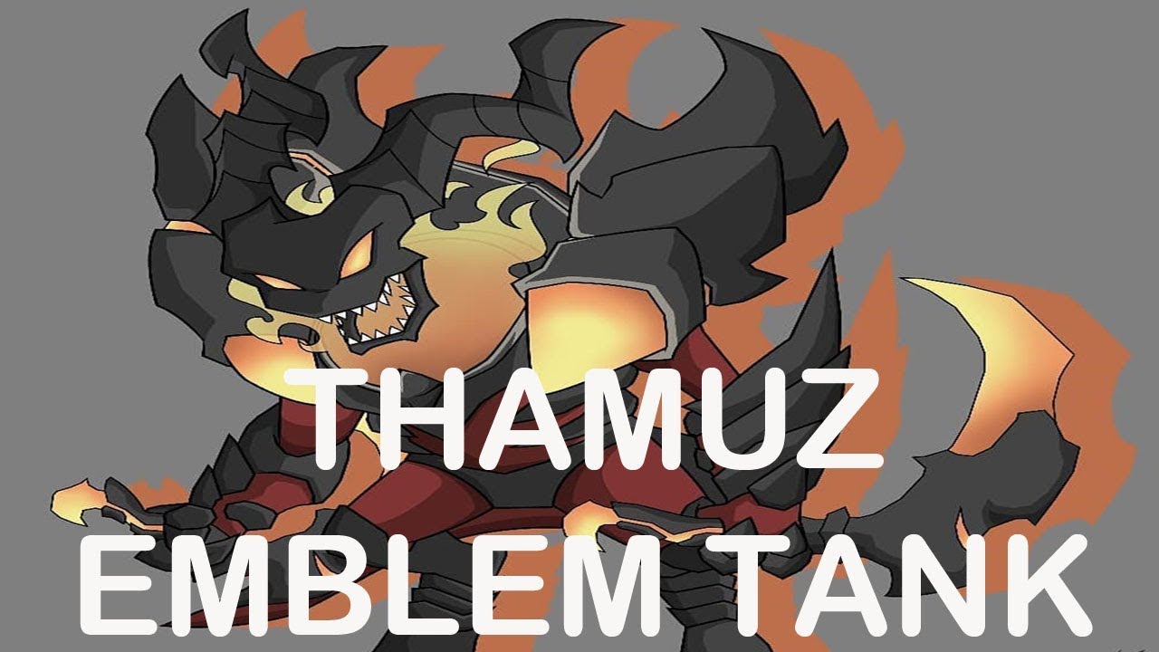Thamuz anti mati dengan Emblem Tank