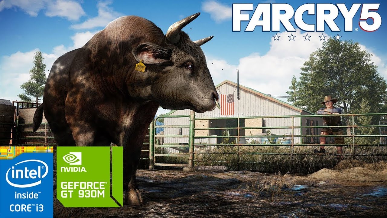 Far Cry 5 on GeForce GT 930M 2GB - Intel Core i3 4005U - 10GB RAM [ASUS A455LF]