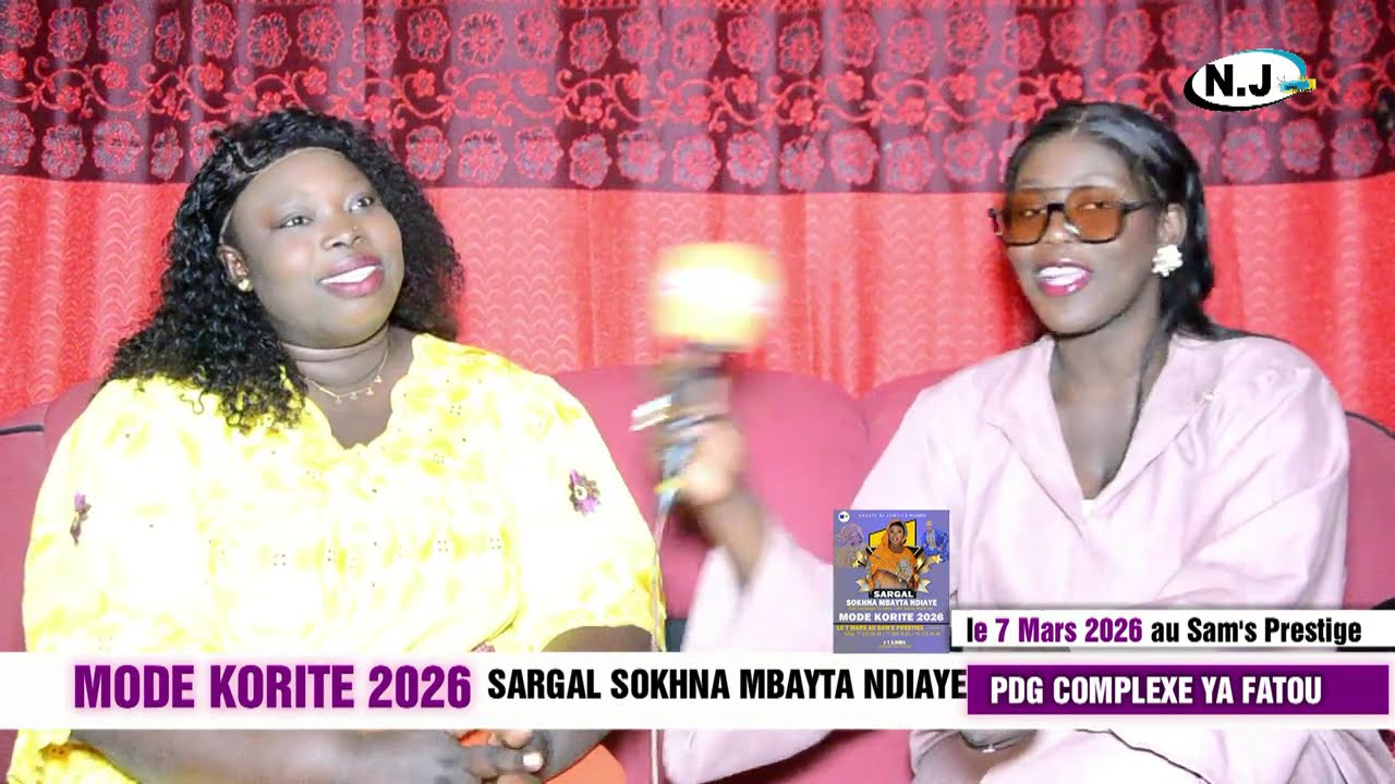 Mode Korite 2026 Sargal SARGAL SOKHNA MBAYTA NDIAYE PDG COMPLEXE YA FATOU le 7 Mars 2026 au