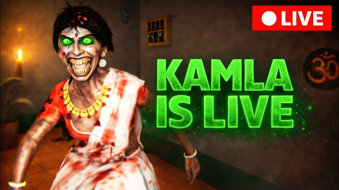Day 1 finally kamla escape is live | kamla  dangerous lady | kamla horror game