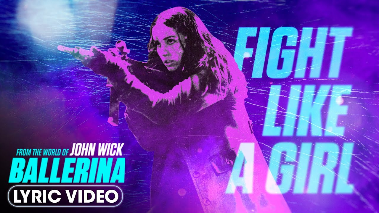 Evanescence - Fight Like A Girl (feat. K.Flay) [Official Lyric Video] (from the film Ballerina)
