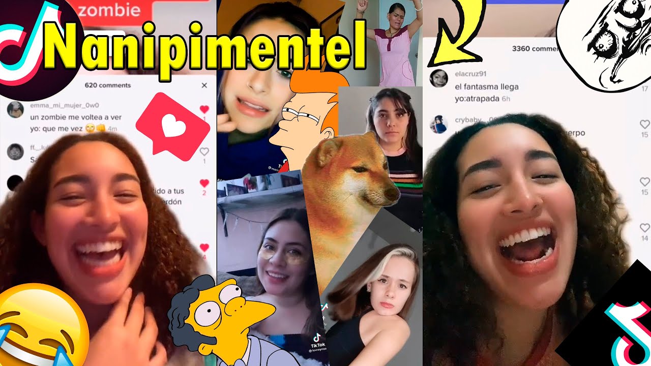 Las Reacciones mas Divertidas de Nanipimentel (TikTok Recopilacion)