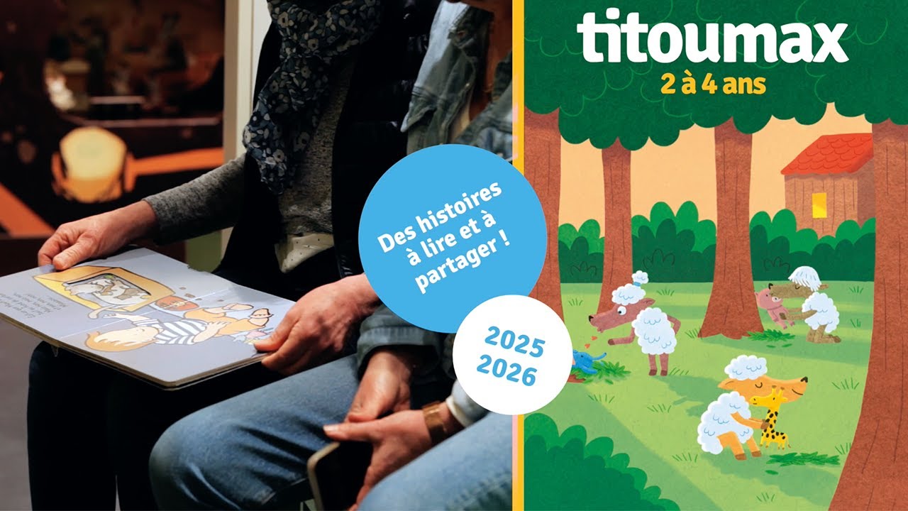 Présentation de la sélection de livres Titoumax 2025-2026