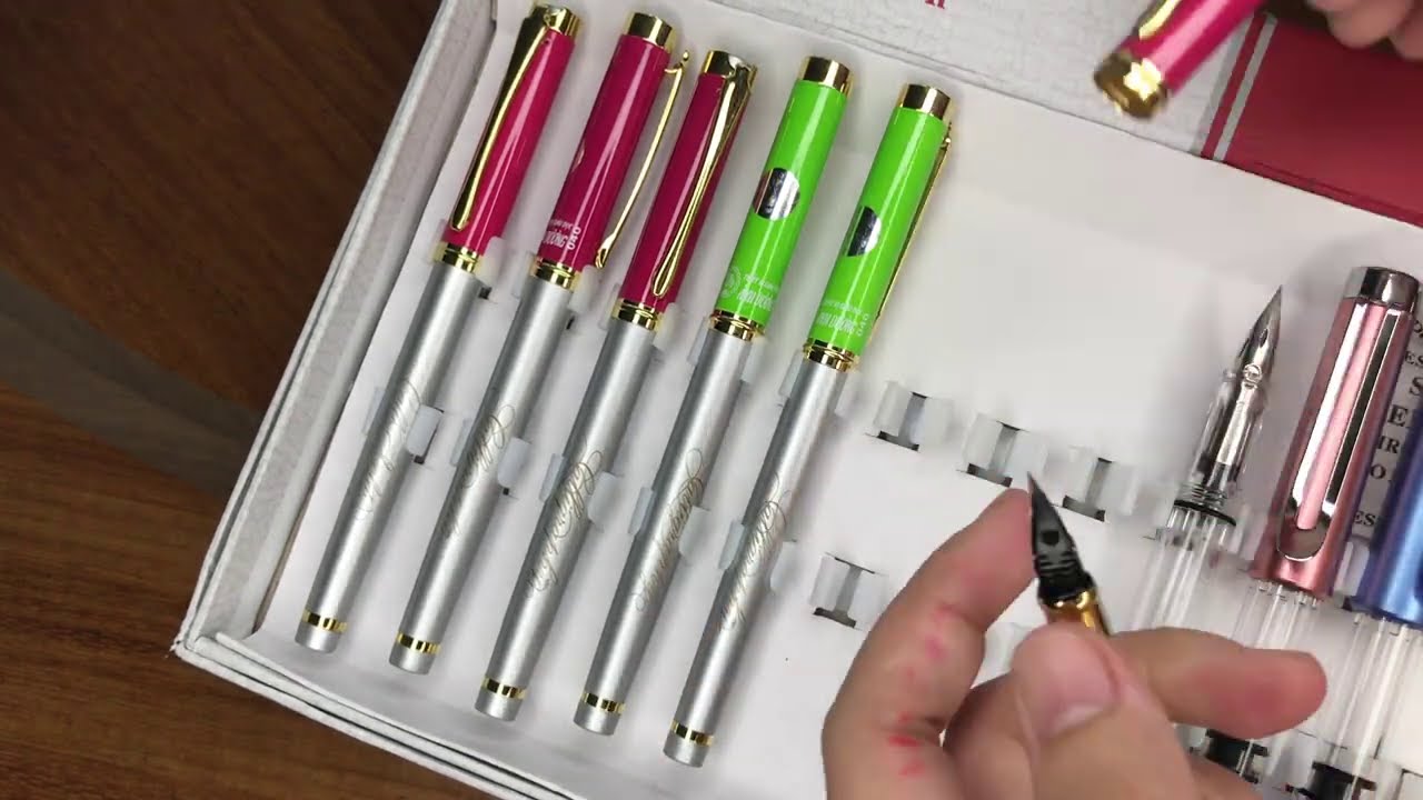 Giới thiệu dòng bút cao cấp chuyên luyện chữ của hãng bút Thầy Ánh | Luyện chữ đẹp Cần Giuộc