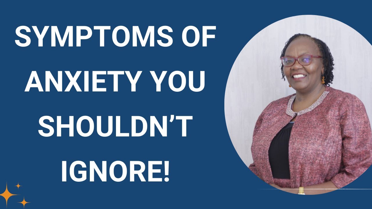 How anxiety shows up in your body, mind, and daily life!!