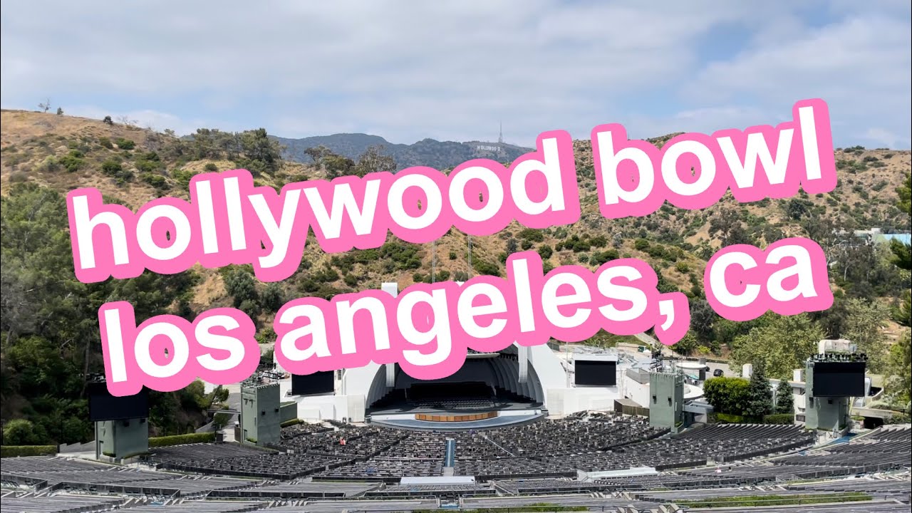 hollywood bowl in los angeles, california