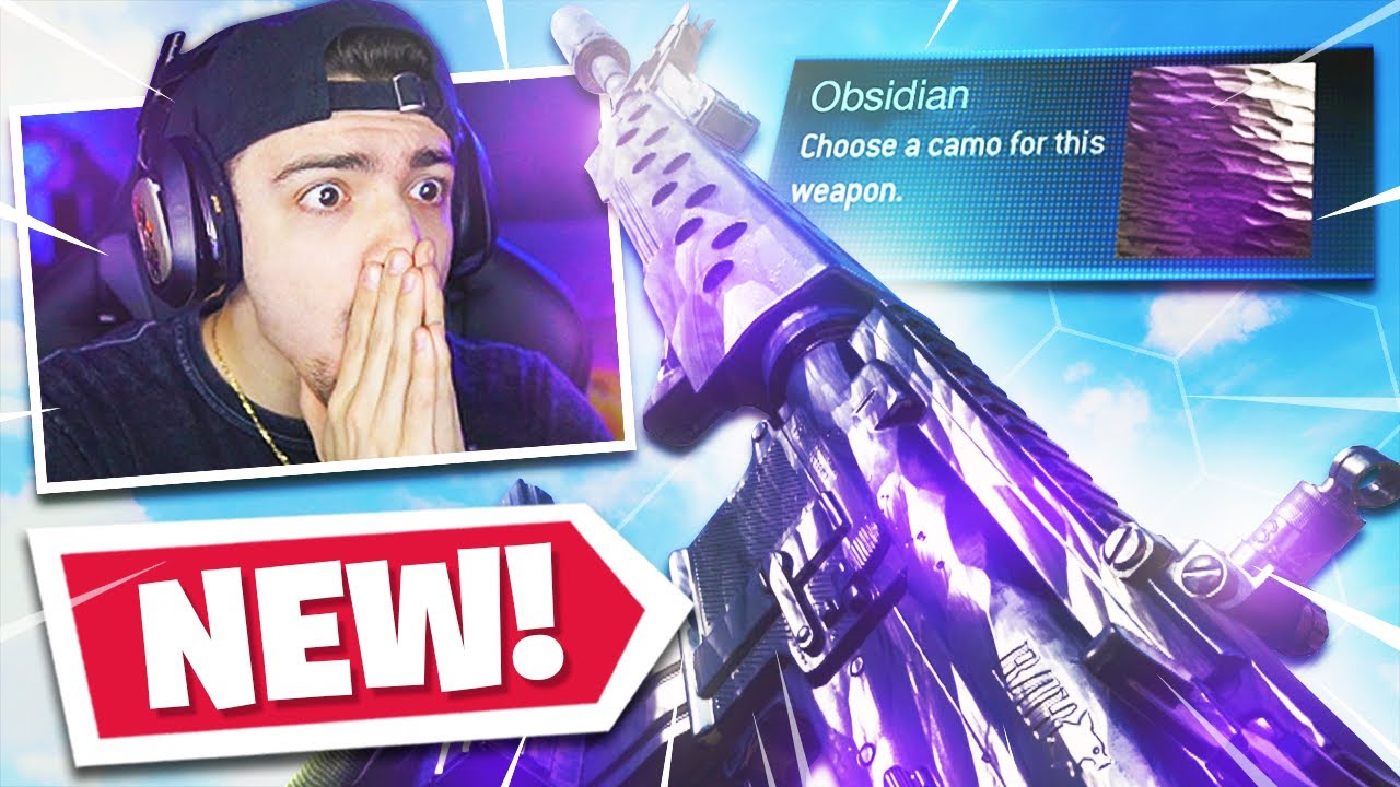 So.. I unlocked the NEW CAMO in Modern Warfare 😒 (Obsidian Camo)