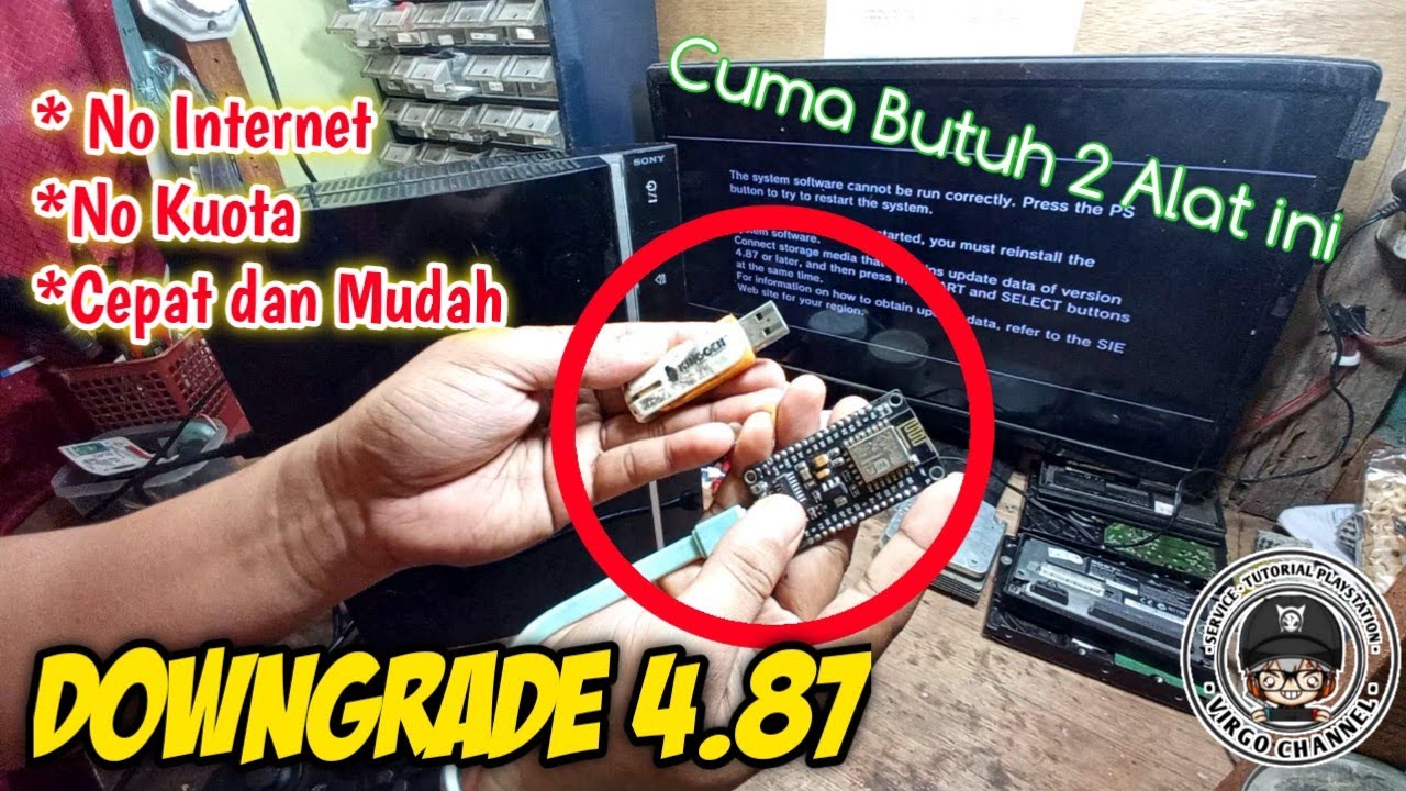 Downgrade Ps3 4.87|| Quick & Easy | Full Tutorial ||