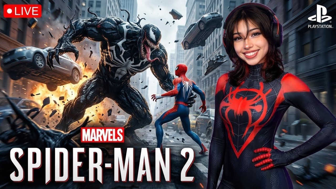🔴 Spider-Man 2 PS5 - Story Mode Live | No Commentary Gameplay