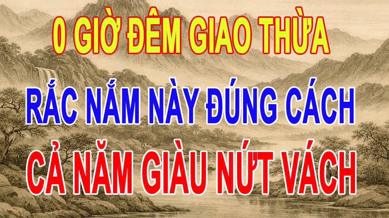Đúng 0 Giờ Giao Thừa: Rắc 1 Nắm Muối Đúng Cách, Tiền Vào Cả Năm “Có Đường Vào Không Lối Ra”