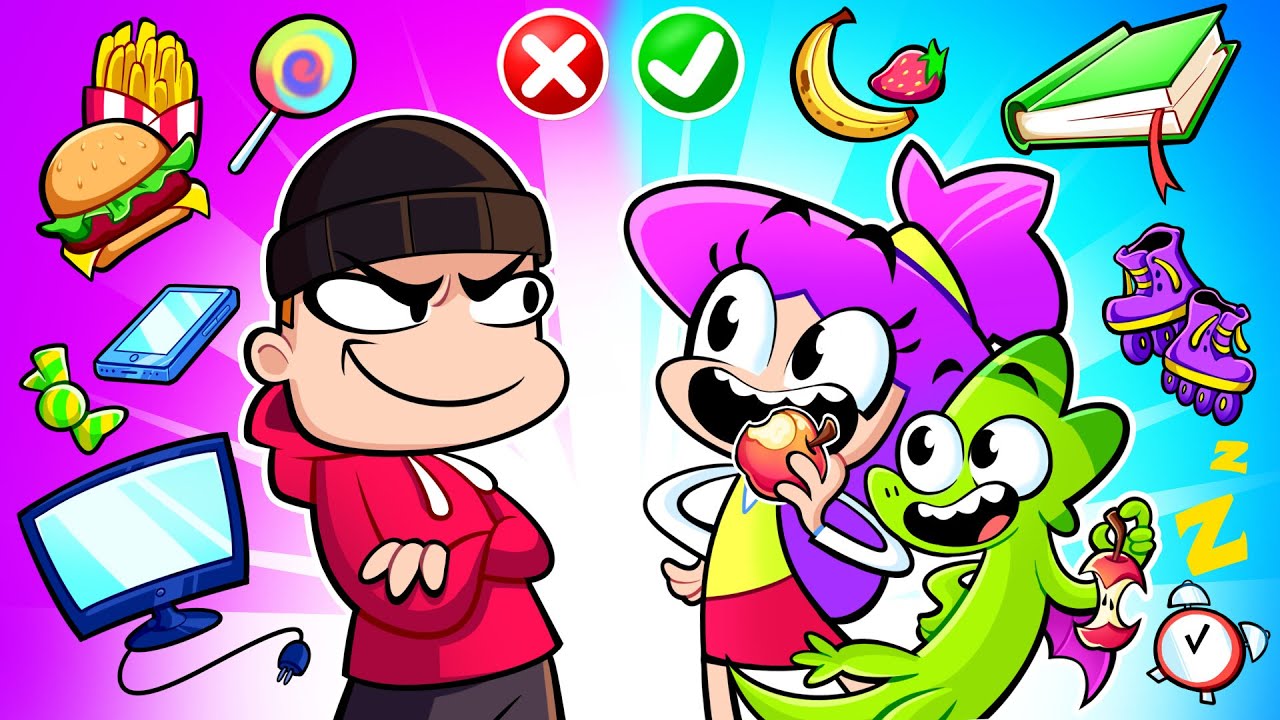Viv and Denny: Good Habits VS Stranger! 🚦⚠️ Stay Safe Adventure | Kids Cartoon!