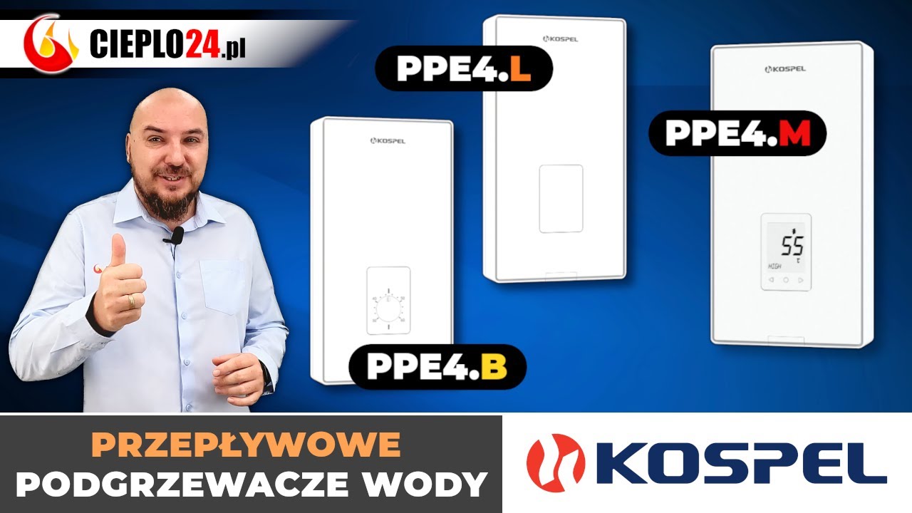 Elektryczne podgrzewacze wody Kospel PPE4 &ndash; kt&oacute;ry model do Twojego domu? | cieplo24