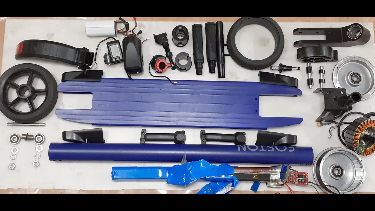 DESMONTANDO PATINETE (FOSTON FS-B02)