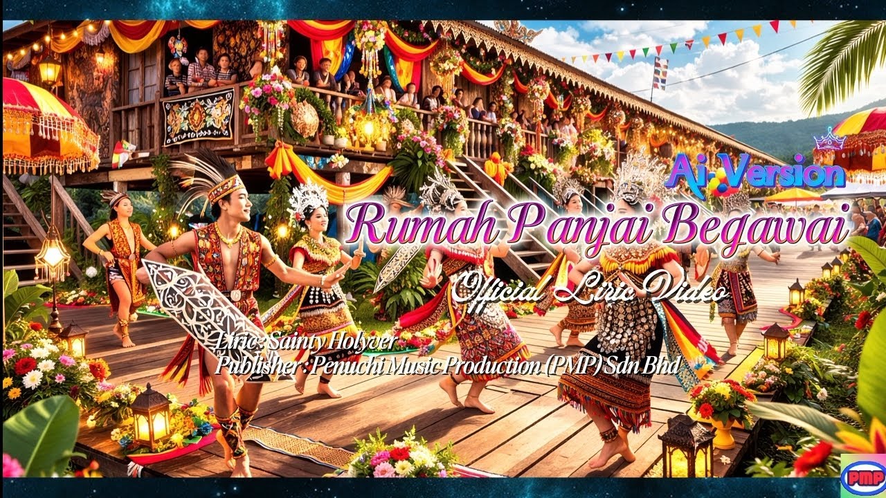 Rumah Panjai Begawai | Ai Version (Official Liric Video)
