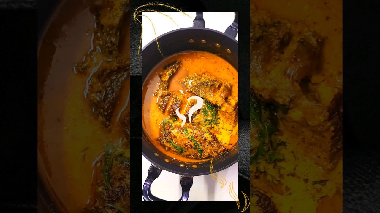 Climbing Perch (Koi) fish curry
