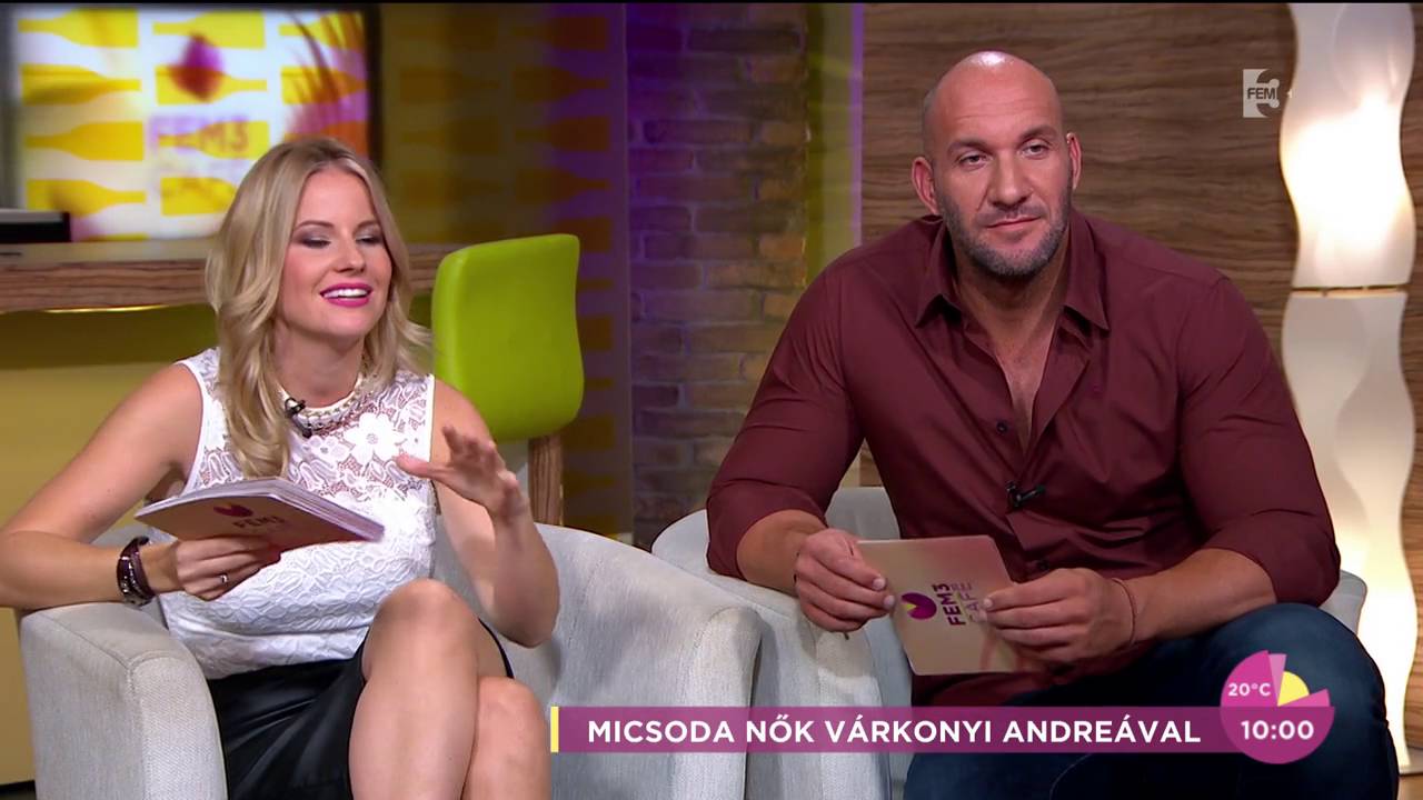 Várkonyi Andrea: ˝Nem vagyok egy prűd nő˝ - tv2.hu/fem3cafe