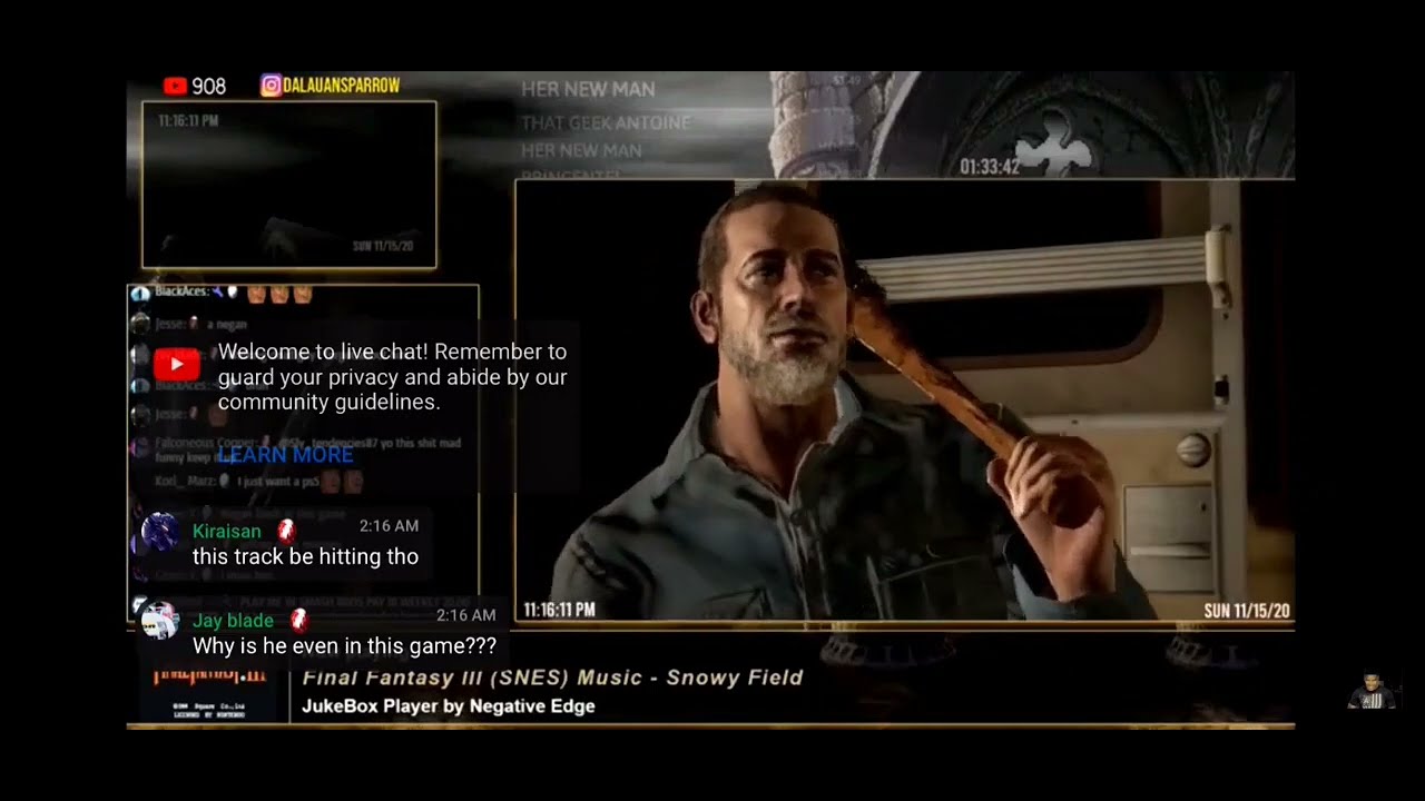 Negan's intro makes Low Tier God rage quit!