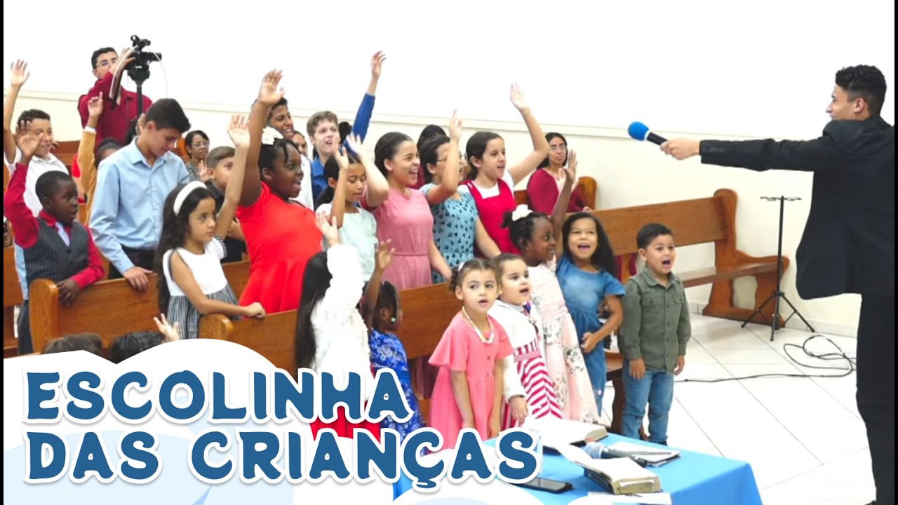 15/03/2026 | ESCOLINHA DAS CRIANÇAS - Tema: O Senhor é minha bandeira