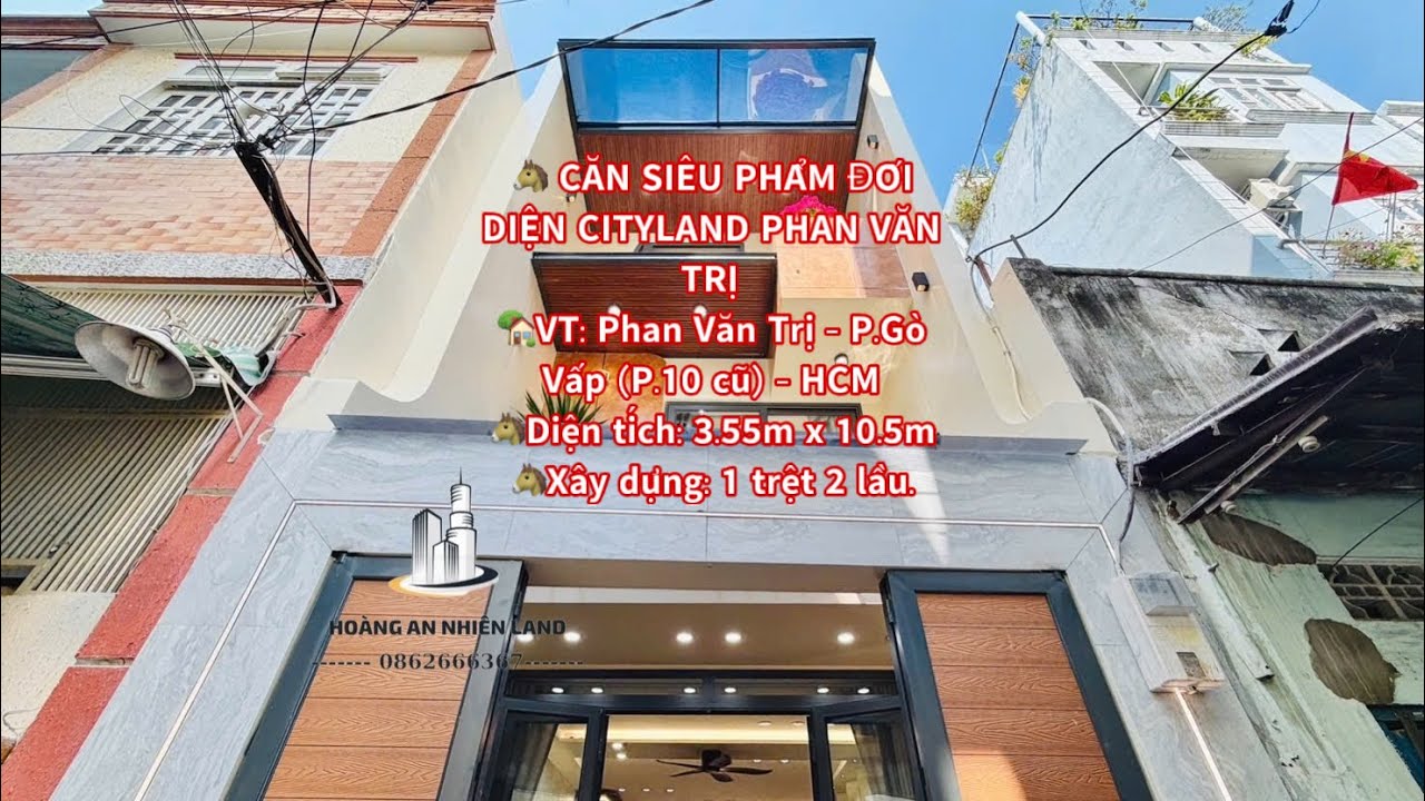 ‘ 🐴 CĂN SIÊU PHẨM ĐỐI DIỆN CITYLAND PHAN VĂN TRỊ🏡VT: Phan Văn Trị - P.Gò Vấp #trend #nhadep #edms 