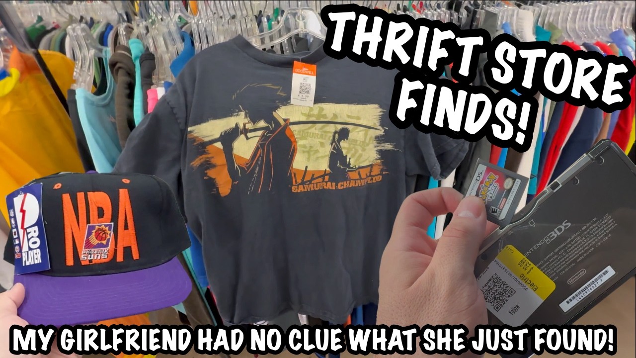 SHE HAD THE BEST FIND AND DIDN'T KNOW IT! Thrift Store Finds