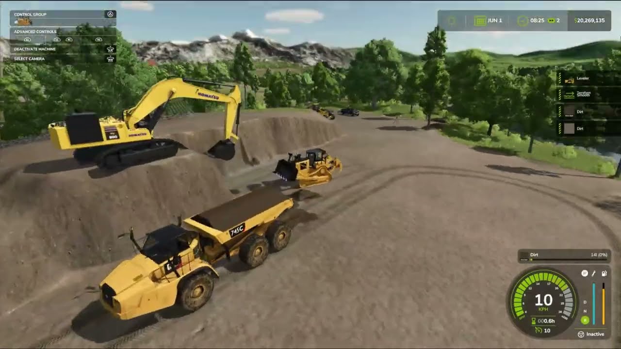 FS25 - Gold Crest Valley - RMD Contracting - GCV Levee Construction Part 1