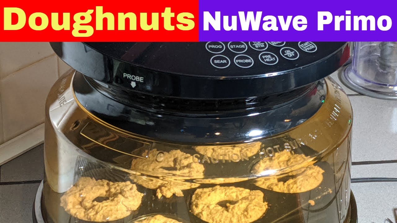 Sugar Cinnamon Doughnuts Recipe, NuWave Primo Grill Oven