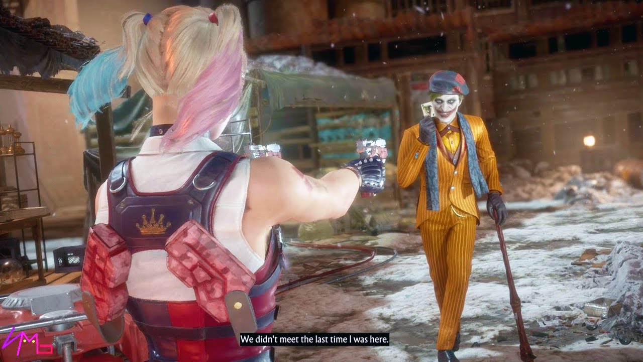 JOKER Vs. The Girls Dialogue Intros - Mortal Kombat 11