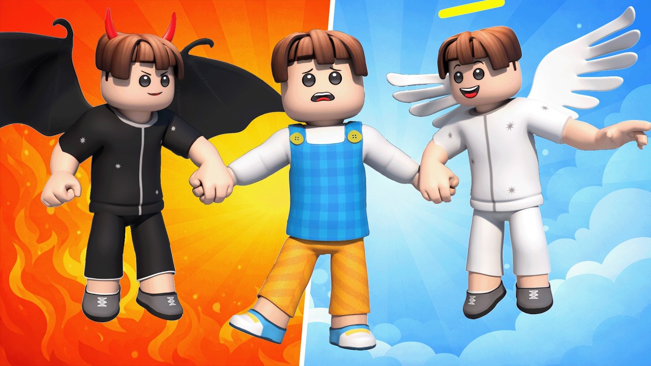 ROBLOX Brookhaven 🏡RP: Angel or Demon - Go To Heaven Or Go Down Hell? | Roblox Jack