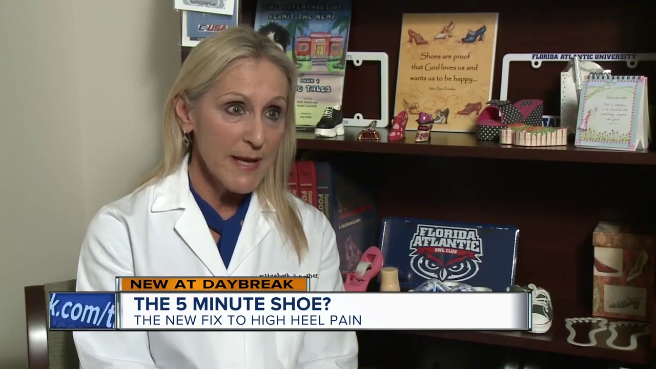 Doctor creates high heel shoes that cater to comfort