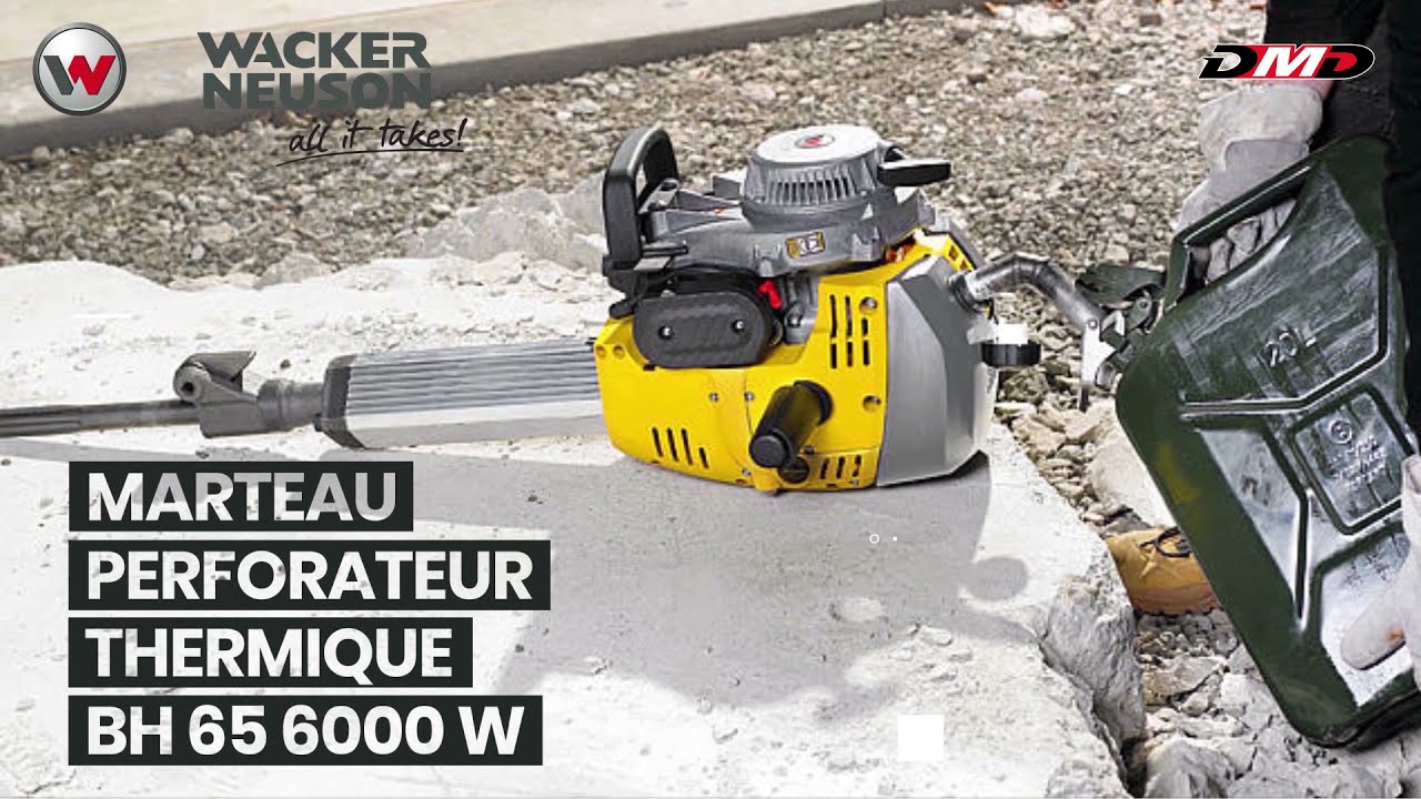 DÉMO EPISODE 31 : MARTEAU PIQUEUR THERMIQUE WACKER NEUSON