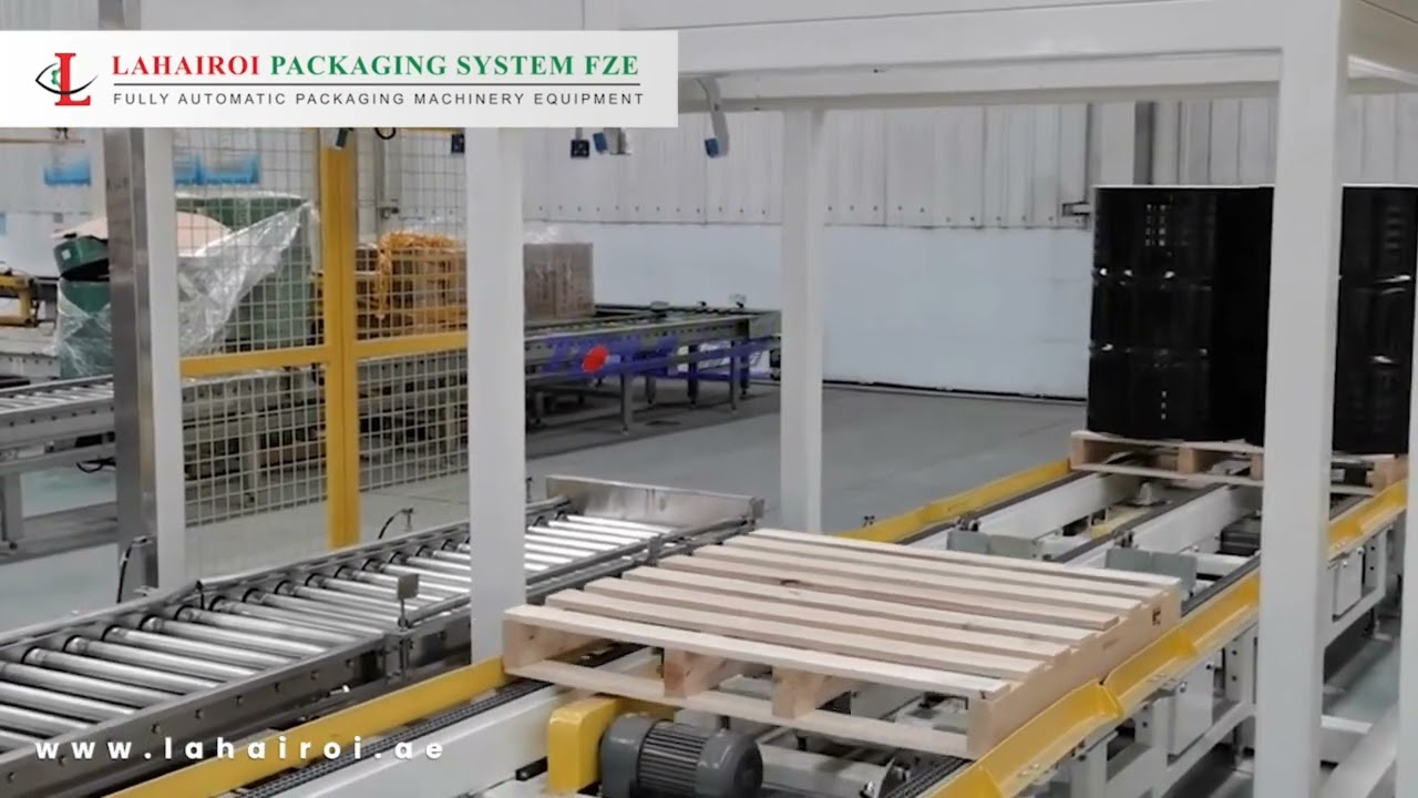 200L Drum Filling with 2 Filling Nozzles and Drum Palletizer.
