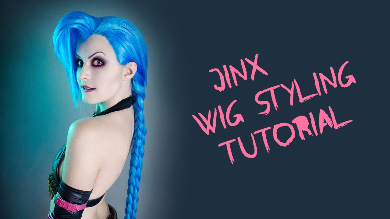 Урок по укладке парика Jinx