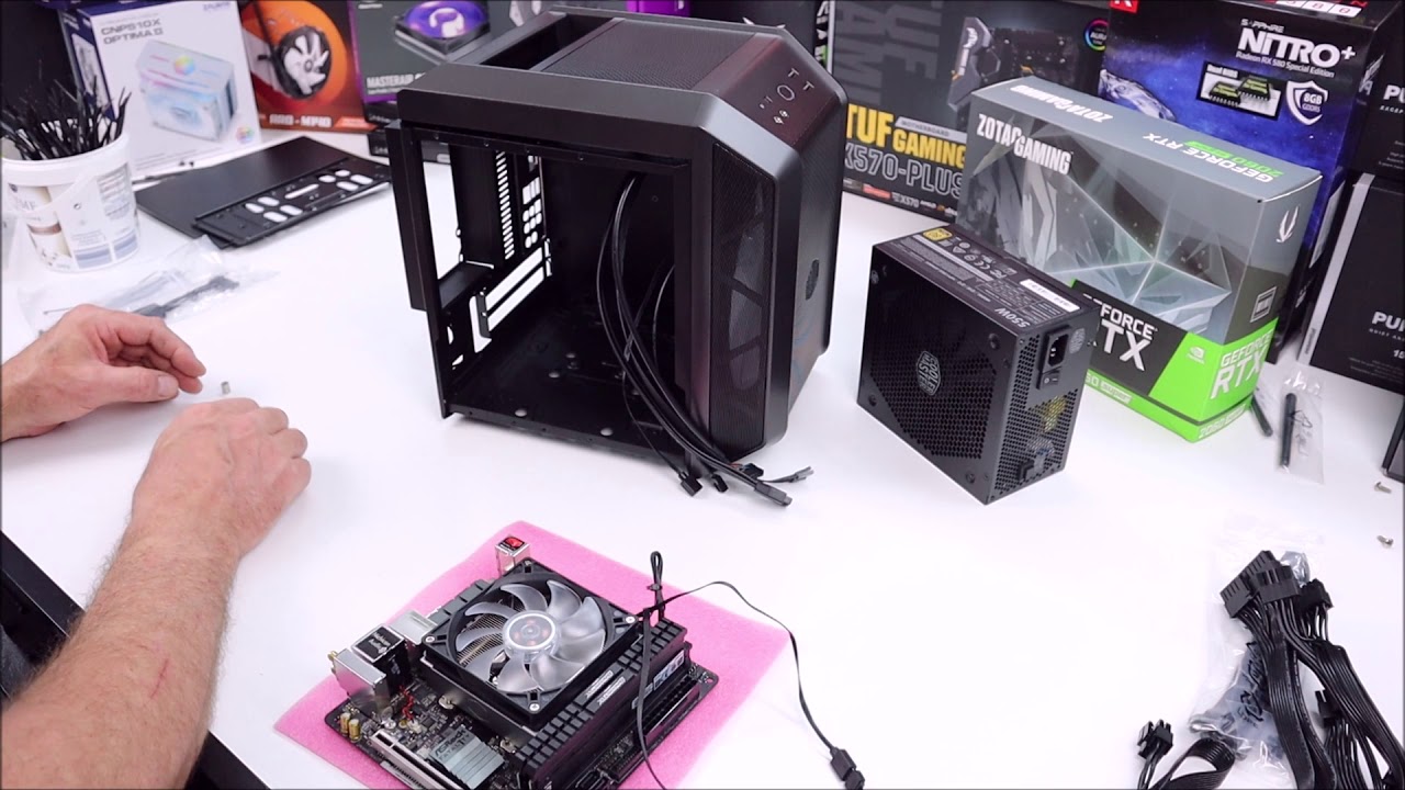 Wir Bauen einen Mini ITX Gaming PC Der Zusammenbau Teil 1