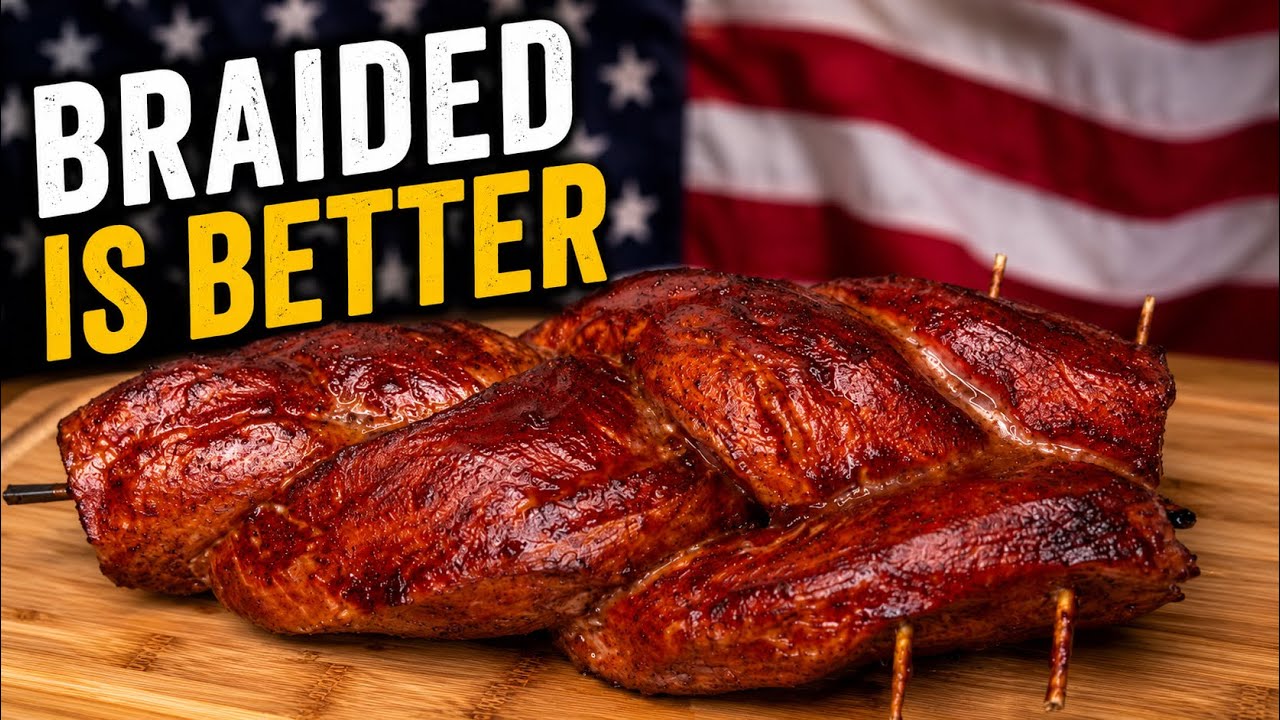 Smoked Braided Pork Loin | Sweet and Spicy | Perfect | Easy!!!