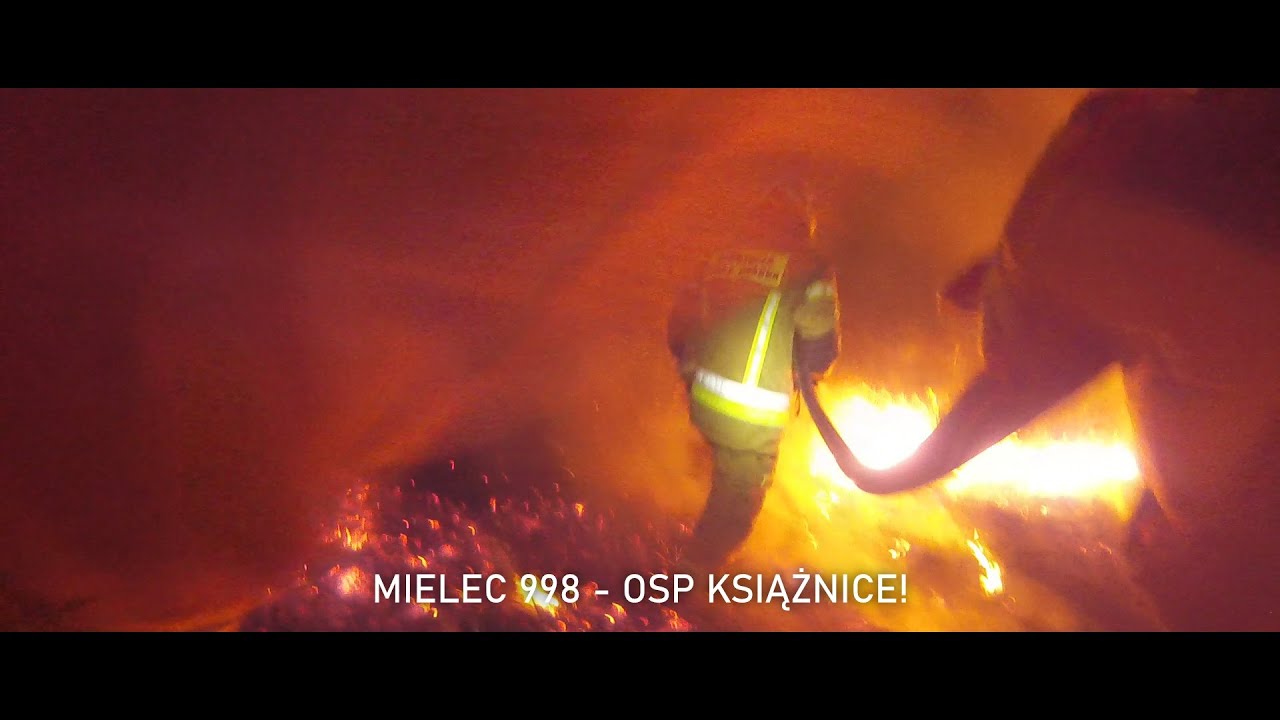 #BodyCam​​ [6] - POŻAR TRAW NA POLDERZE - GOLESZÓW [OSP Książnice]