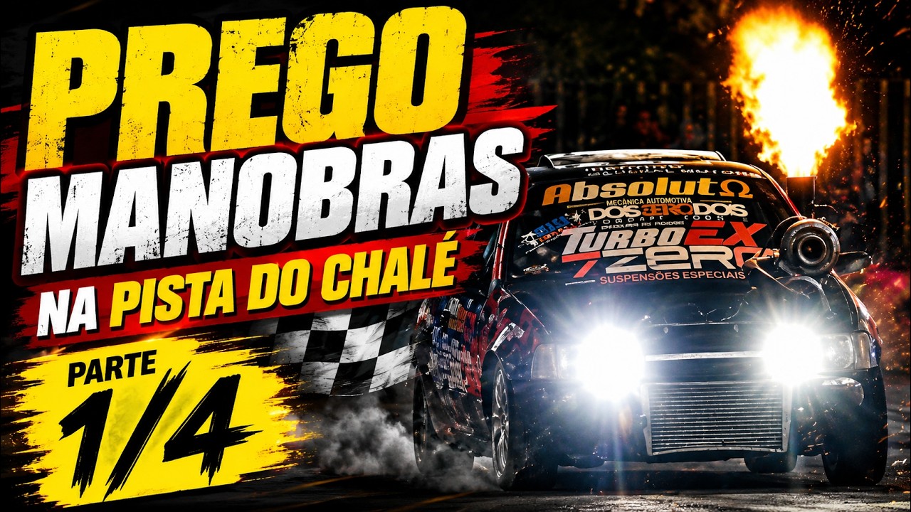 Prego Manobras na pista do Chalé - parte 1/4