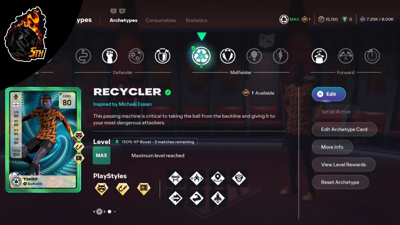 Best Level 80 Recycler Build on Pro Clubs FC26