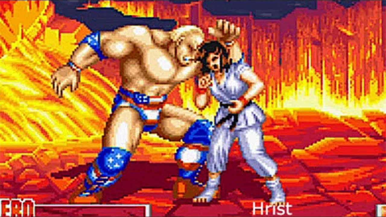 World Heroes Perfect Ryona Ryoko and Janne