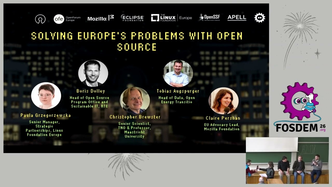 FOSDEM 2026: Solving Europe's problems with Open Source