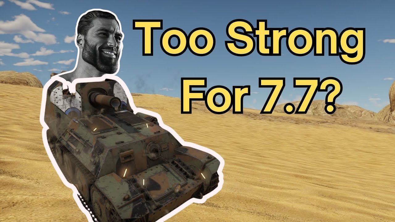 Swedish tank that ignores Battle rating in 7.7