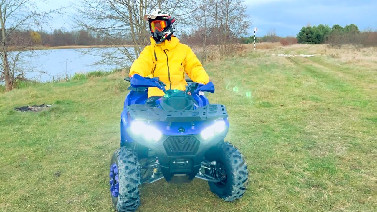 Лето ПРОТИВ Зимы С КВАДРОЦИКЛОМ SHARMAX HUNTER 320RX