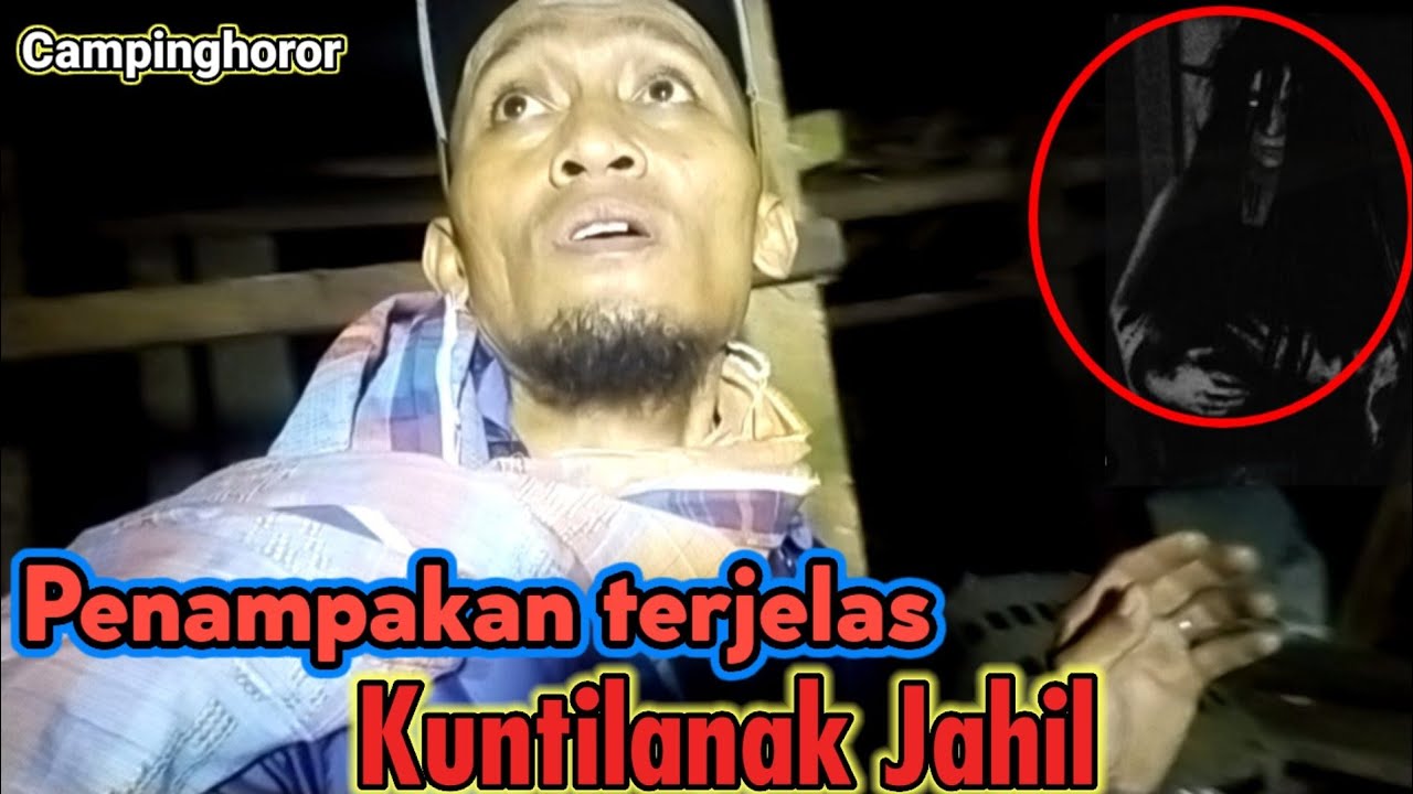 Camping Horor:Penampakan Terjelas‼️Kuntilanak Jahil,Meneror Campingku. #campinghoror #penampakan